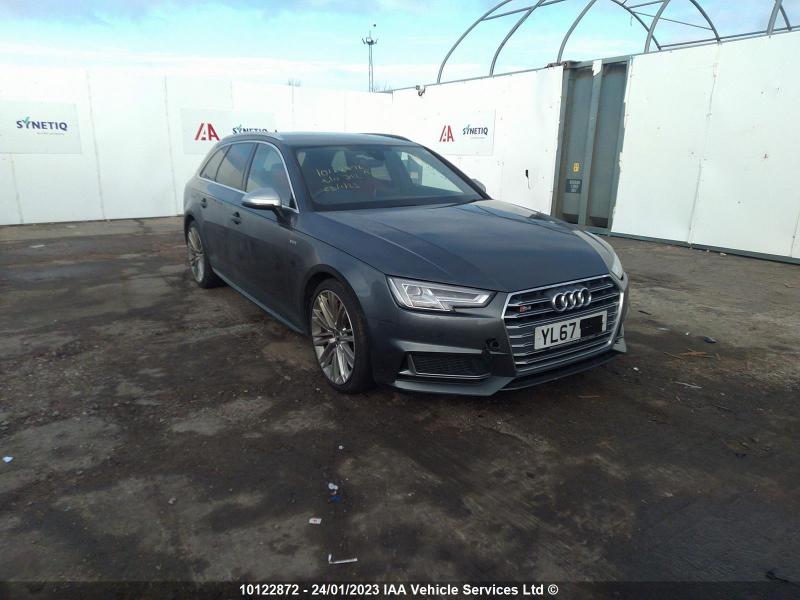 2018 AUDI A4 AVANT TFSI QUATTRO S4 2995cc TURBO PETROL AUTOMATIC 8 Speed 5 DOOR ESTATE