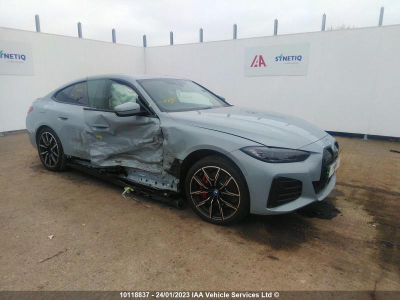 2022 BMW I4 EDRIVE40 M SPORT ELECTRIC DIRECT DRIVE 4 DOOR COUPE