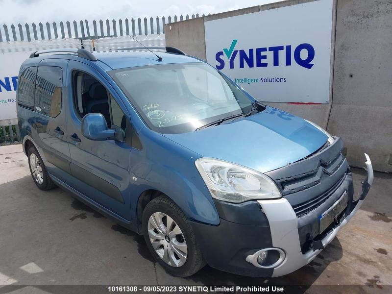 2010 CITROEN BERLINGO MULTISPACE XTR HDI 1560cc TURBO DIESEL MANUAL 5 Speed 5 DOOR MPV
