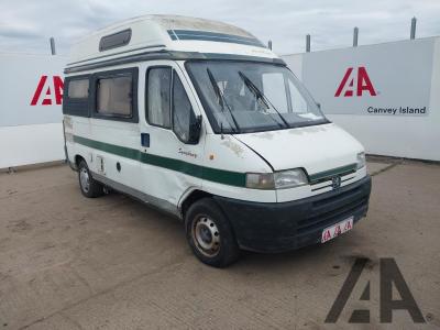 Image of 1999 PEUGEOT BOXER 270 MWB 1998cc PETROL MANUAL 2 DOOR CHASSIS CAB