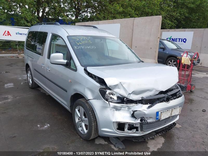 2011 VOLKSWAGEN CADDY MAXI C20 LIFE TDI 1598cc TURBO DIESEL SEMI AUTO 7 Speed 5 DOOR MPV