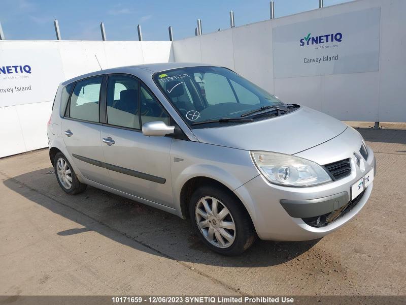 2007 RENAULT SCENIC DYNAMIQUE VVT 5STR 1598cc PETROL AUTOMATIC 4 Speed 5 DOOR MPV
