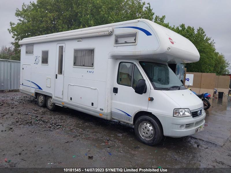 2005 FIAT DUCATO 2800cc TURBO DIESEL MOTORHOME