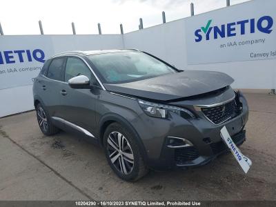 2019 PEUGEOT 3008 BLUEHDI S/S GT