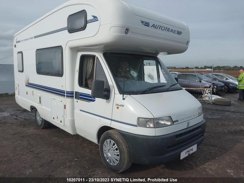 2000 FIAT DUCATO 2800cc DIESEL MANUAL 2 DOOR MOTORHOME 2 DOOR