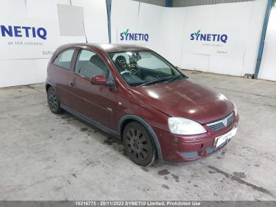2004 VAUXHALL CORSA DESIGN 16V