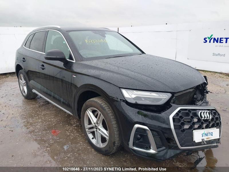 2021 AUDI Q5 TDI QUATTRO S LINE 40 1968cc TURBO DIESEL SEMI AUTO 5 DOOR ESTATE