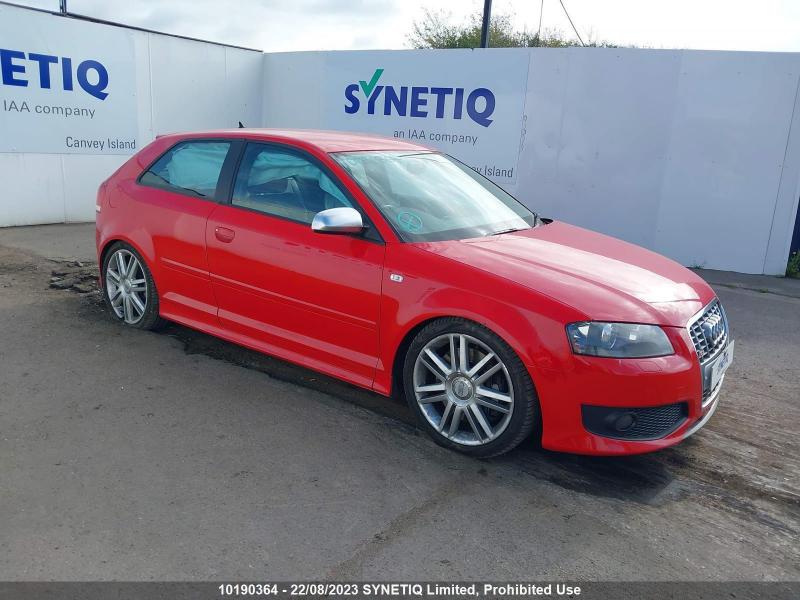 2008 AUDI A3 S3 TFSI QUATTRO 1984cc TURBO PETROL MANUAL 6 Speed 3 DOOR HATCHBACK