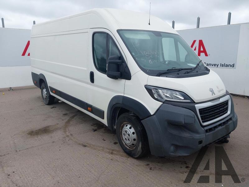 2020 PEUGEOT BOXER BLUEHDI 435 L4H2 PROFESSIONAL 2179cc TURBO DIESEL MANUAL 5 DOOR PANEL VAN