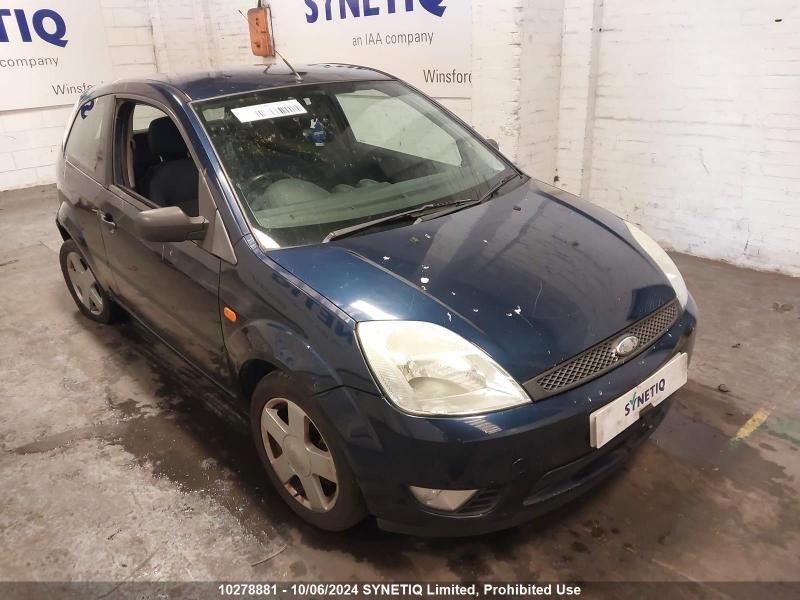 2005 FORD FIESTA ZETEC 16V 1388cc PETROL MANUAL 3 DOOR HATCHBACK
