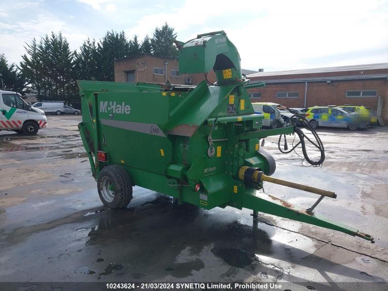 2016 MCHALE C460 SILAGE FEEDER STRAW BLOWER