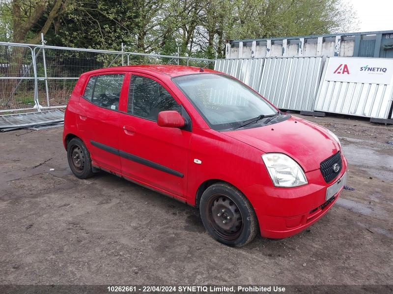 2006 KIA PICANTO ZAPP A/C 1086cc PETROL MANUAL 5 Speed 5 DOOR HATCHBACK