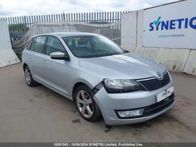 2016 SKODA RAPID SPACEBACK SE TECH TDI