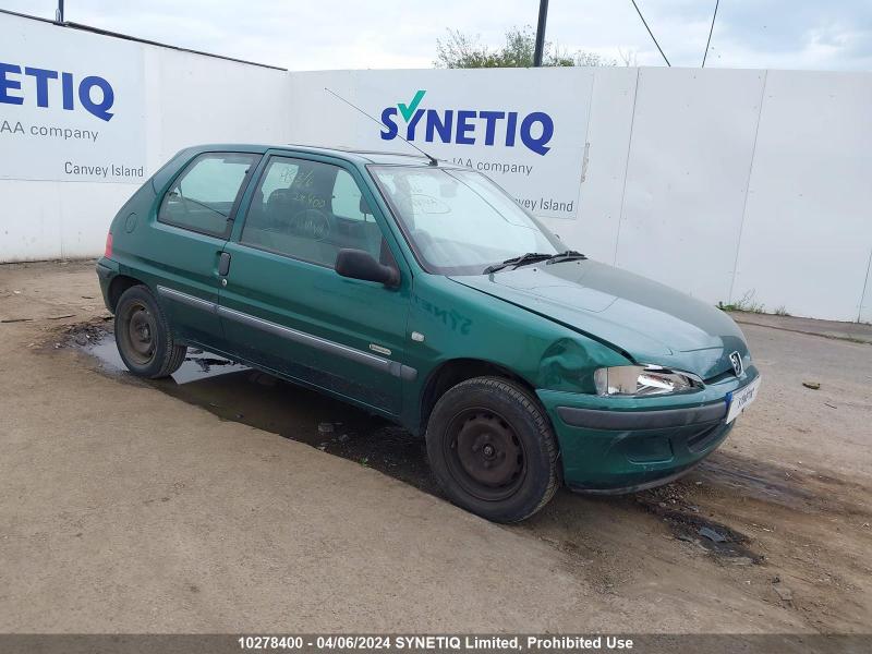 2001 PEUGEOT 106 INDEPENDENCE 1124cc PETROL MANUAL 5 Speed 3 DOOR HATCHBACK