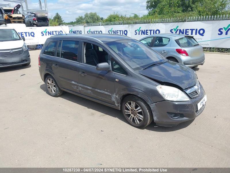 2010 VAUXHALL ZAFIRA ELITE CDTI 1910cc TURBO DIESEL AUTOMATIC 6 Speed 5 DOOR MPV