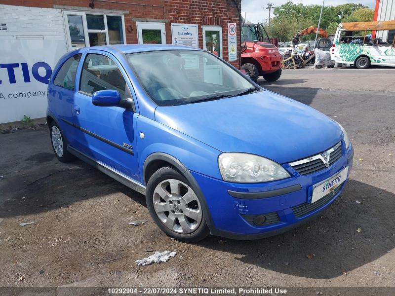 2006 VAUXHALL CORSA SXI PLUS 16V TWINPORT 1229cc PETROL MANUAL 5 Speed 3 DOOR HATCHBACK