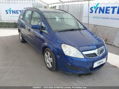 2008 VAUXHALL ZAFIRA EXCLUSIV