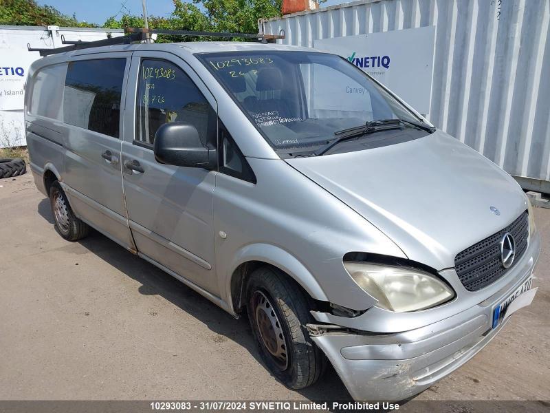 2005 MERCEDES VITO 115 CDI LONG SWB 2148cc TURBO DIESEL MANUAL PANEL VAN