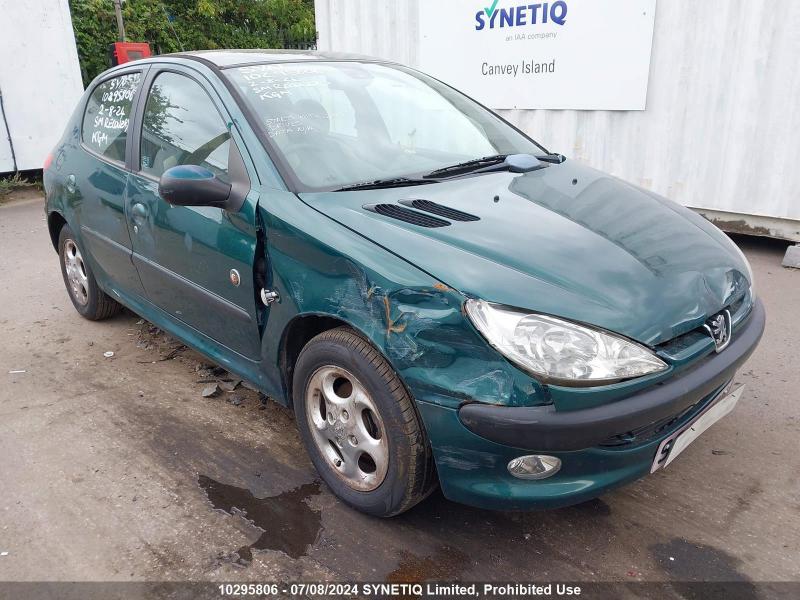 1999 PEUGEOT 206 ROLAND GARROS 1360cc PETROL AUTOMATIC 4 Speed 5 DOOR HATCHBACK