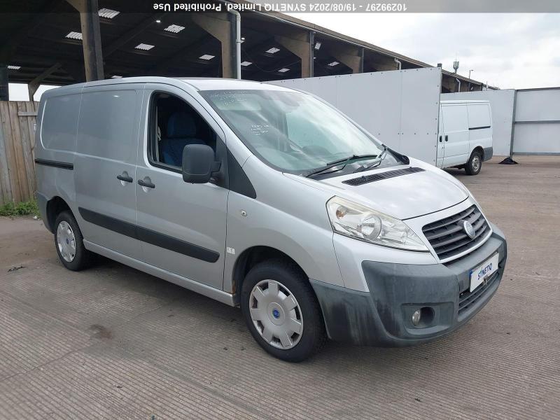 2007 FIAT SCUDO DELUXE SWB MULTIJET 1997cc TURBO DIESEL MANUAL 6 Speed PANEL VAN