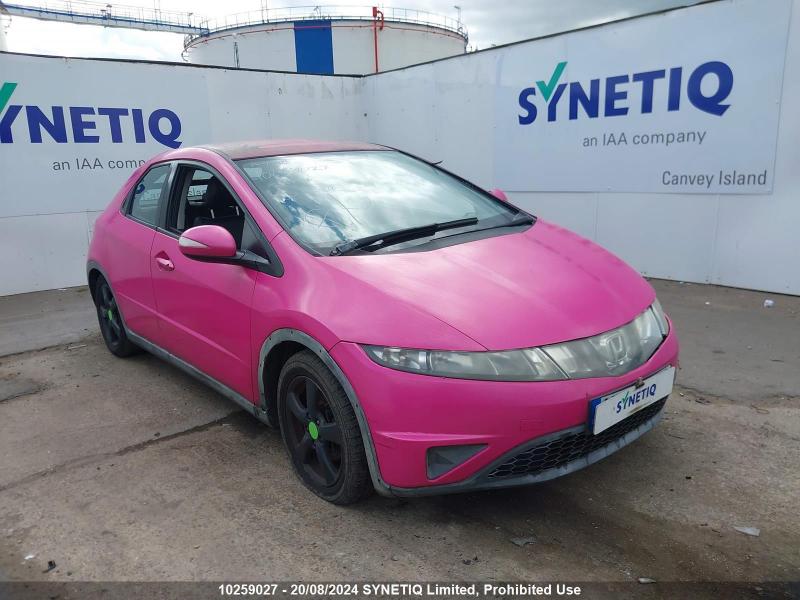 2007 HONDA CIVIC SE I-CTDI 2204cc TURBO DIESEL MANUAL 6 Speed 5 DOOR HATCHBACK