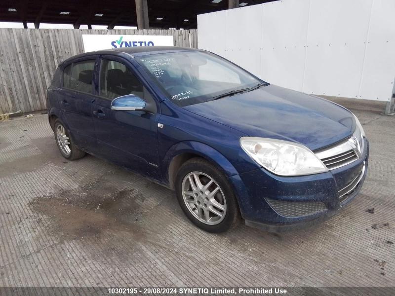 2007 VAUXHALL ASTRA ENERGY 16V 1364cc PETROL MANUAL 5 Speed 5 DOOR HATCHBACK