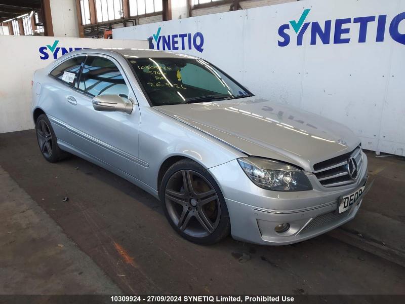 2009 MERCEDES CLC-CLASS CLC180 KOMPRESSOR SPORT 1796cc SUPER PETROL AUTOMATIC 6 Speed 3 DOOR COUPE