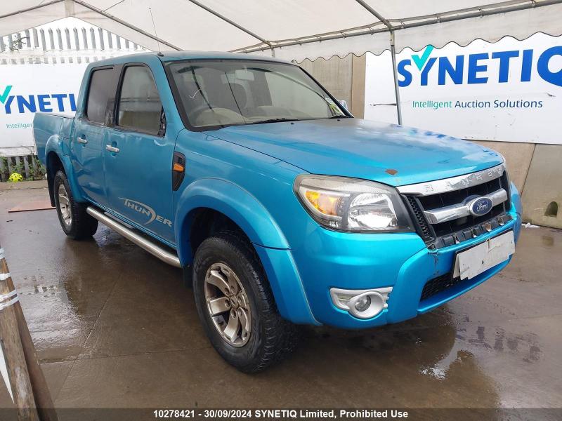 2009 FORD RANGER XLT 4X4 DCB TDCI 2499cc TURBO DIESEL MANUAL 5 Speed PICK UP