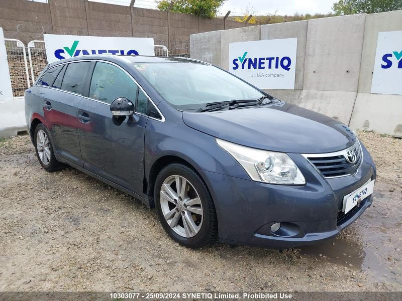 2011 TOYOTA AVENSIS VALVEMATIC T4 1797cc PETROL CVT 7 Speed 5 DOOR ESTATE