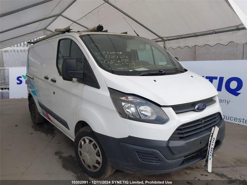 2016 FORD TRANSIT CUSTOM 310 ECONETIC LR P/V 2198cc TURBO DIESEL MANUAL 6 Speed PANEL VAN