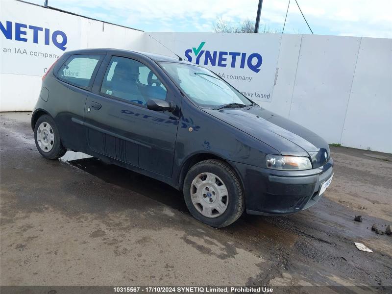 2003 FIAT PUNTO 5000000 1242cc PETROL MANUAL 5 Speed 3 DOOR HATCHBACK