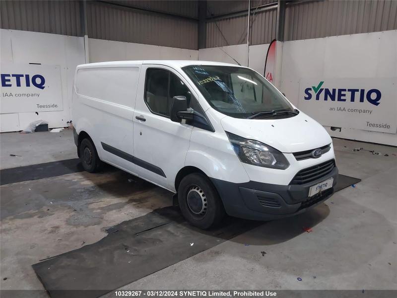 2015 FORD TRANSIT CUSTOM 290 LR P/V 2198cc TURBO DIESEL MANUAL 6 Speed PANEL VAN