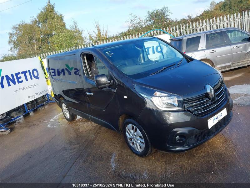 2015 RENAULT TRAFIC SL27 SPORT ENERGY DCI S/R P/V 1598cc TURBO DIESEL MANUAL PANEL VAN