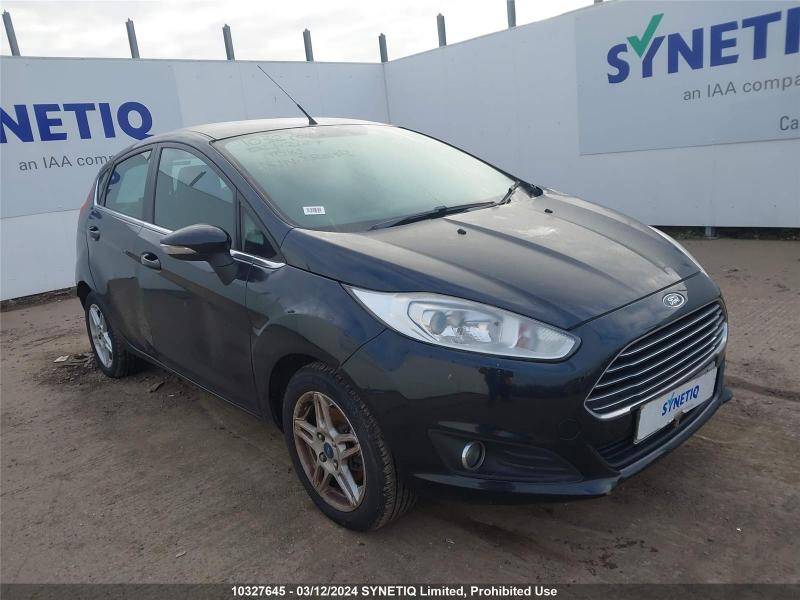 2012 FORD FIESTA ZETEC TDCI 1499cc TURBO DIESEL MANUAL 5 Speed 5 DOOR HATCHBACK