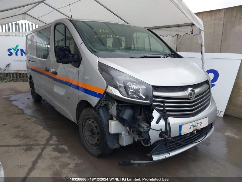 2017 VAUXHALL VIVARO L2H1 2900 SPORTIVE CDTI BITURB 1598cc TURBO DIESEL MANUAL 6 Speed PANEL VAN