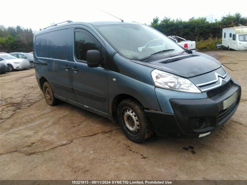 2011 CITROEN DISPATCH 1000 L1H1 SWB HDI 120 1997cc TURBO DIESEL MANUAL 6 Speed PANEL VAN
