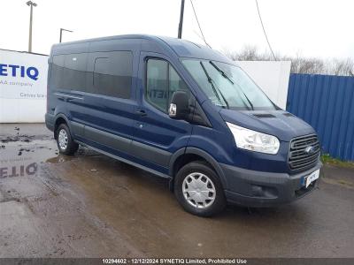 2018 FORD TRANSIT 410 TREND SHR BUS 15 STR