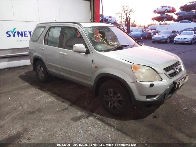 2002 HONDA CR-V I-VTEC SE SPORT AUTO 1998cc PETROL AUTOMATIC 4 Speed 5 DOOR ESTATE