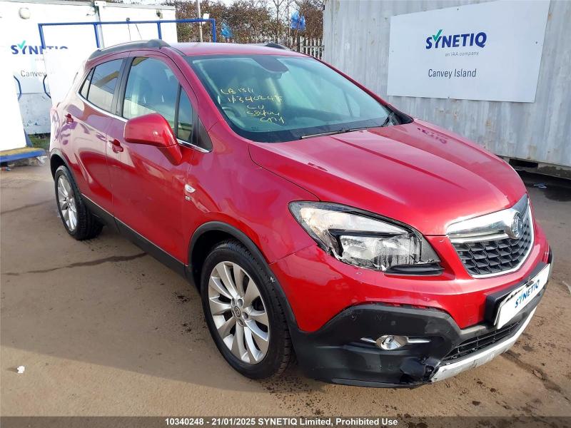 2015 VAUXHALL MOKKA SE 1364cc TURBO PETROL AUTOMATIC 6 Speed 5 DOOR HATCHBACK