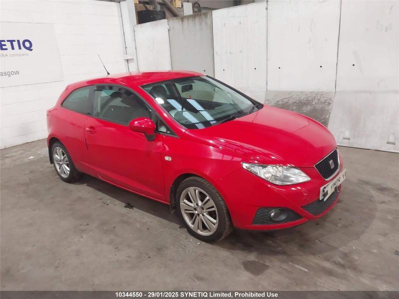 2010 SEAT IBIZA GOOD STUFF 1390cc PETROL MANUAL 5 Speed 3 DOOR HATCHBACK