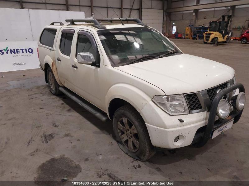 2009 NISSAN NAVARA DCI TEKNA 4X4 DCB 2488cc TURBO DIESEL MANUAL 6 Speed PICK UP