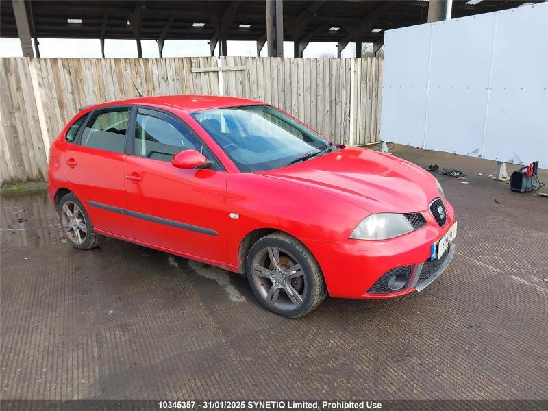 2007 SEAT IBIZA FORMULA SPORT 1390cc PETROL MANUAL 5 Speed 5 DOOR HATCHBACK