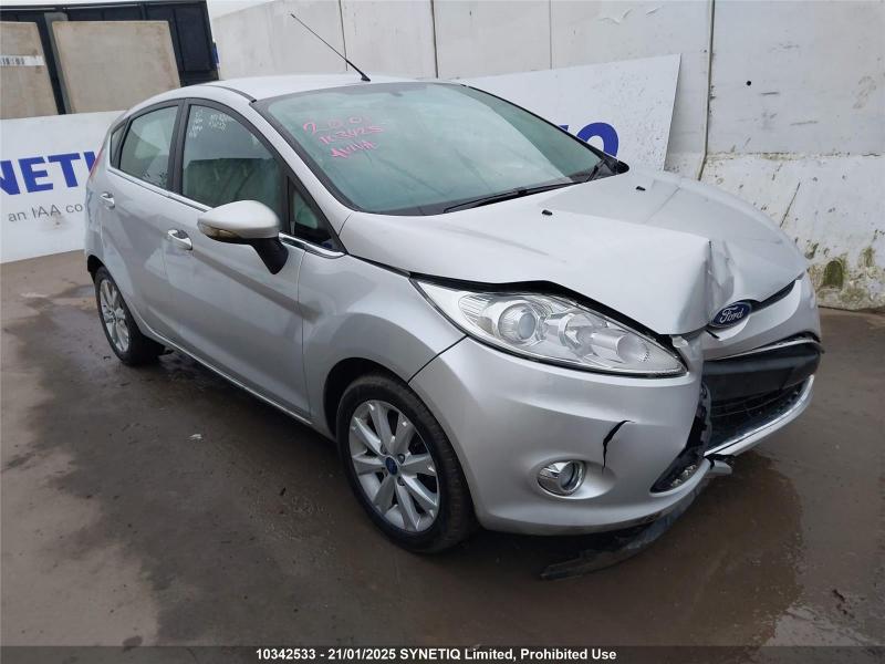 2011 FORD FIESTA ZETEC 1242cc PETROL MANUAL 5 Speed 5 DOOR HATCHBACK