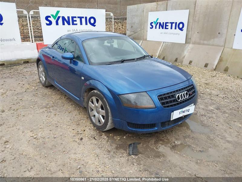 2005 AUDI TT T 1781cc TURBO PETROL MANUAL 5 Speed 3 DOOR COUPE