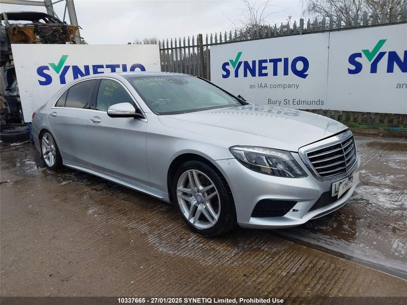 2016 MERCEDES S-CLASS S 350 D L AMG LINE 2987cc TURBO DIESEL AUTOMATIC 4 DOOR SALOON