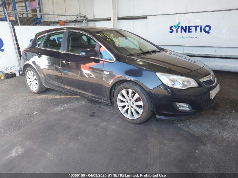 2011 VAUXHALL ASTRA SE 1598cc PETROL AUTOMATIC 6 Speed 5 DOOR HATCHBACK