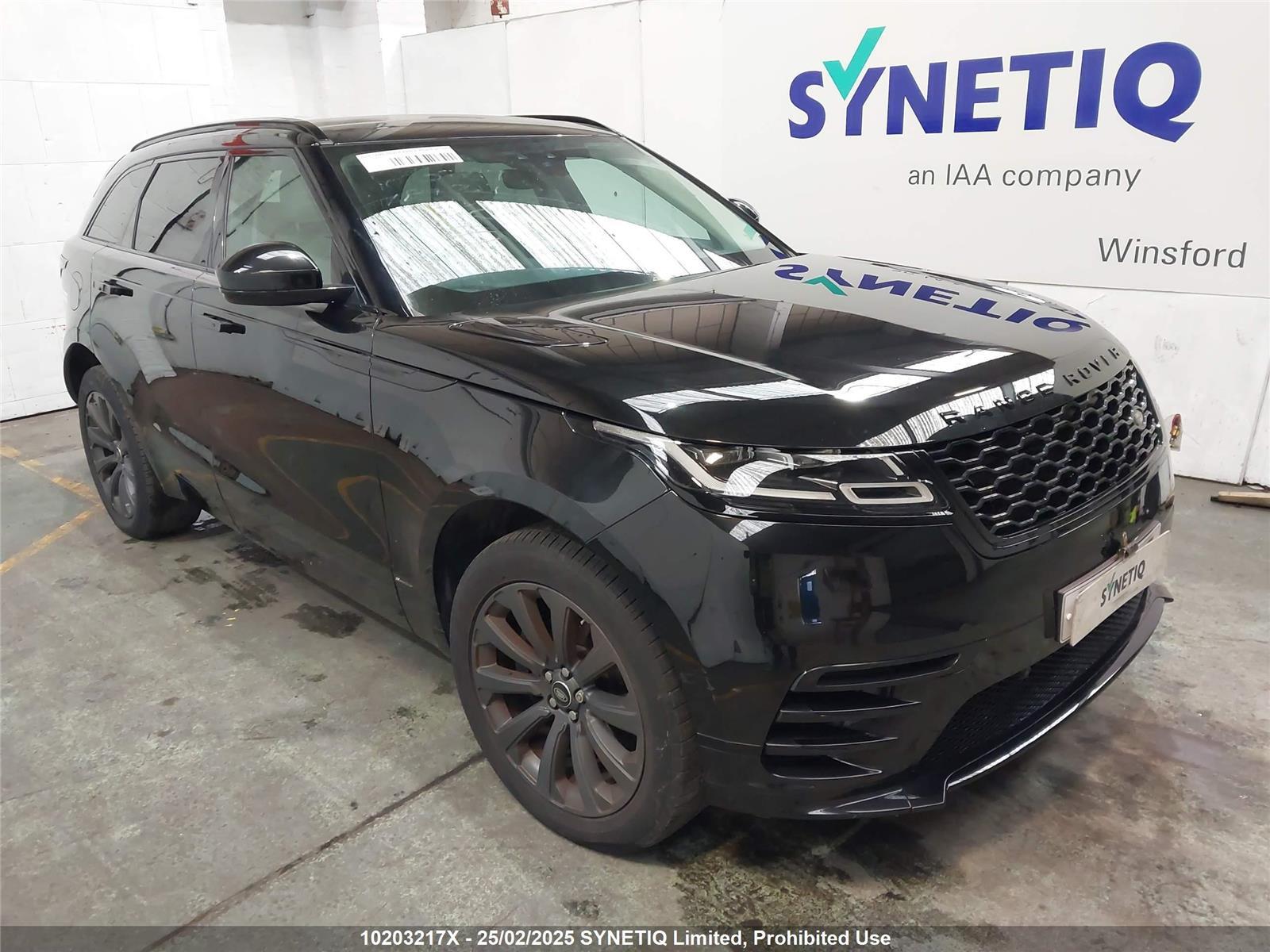 2018 LAND ROVER RANGE ROVER VELAR R-DYNAMIC S 1999cc TURBO DIESEL AUTOMATIC 8 Speed 5 DOOR ESTATE
