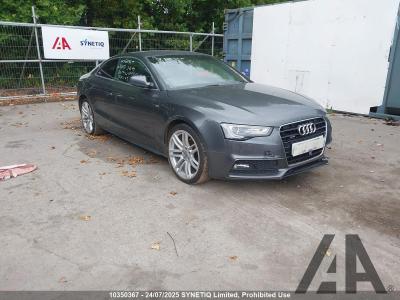 Image of 2016 AUDI A5 TDI QUATTRO S LINE 1968cc TURBO DIESEL MANUAL 6 Speed 2 DOOR COUPE