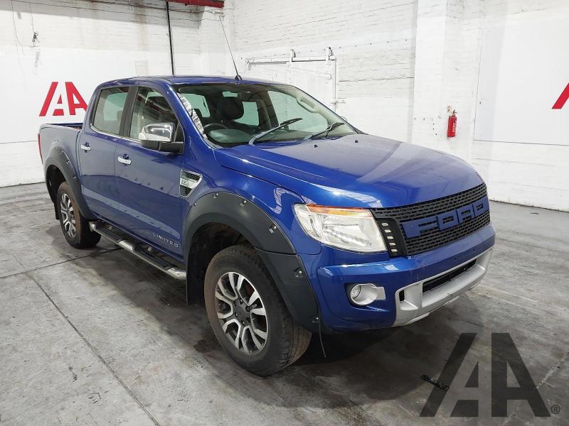 2015 FORD RANGER LIMITED 4X4 DCB TDCI 2198cc TURBO DIESEL MANUAL 6 Speed PICK UP