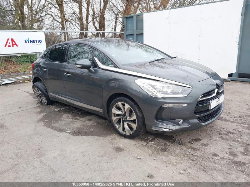 2014 CITROEN DS5 HDI DSPORT 1997cc TURBO DIESEL MANUAL 6 Speed 5 DOOR HATCHBACK